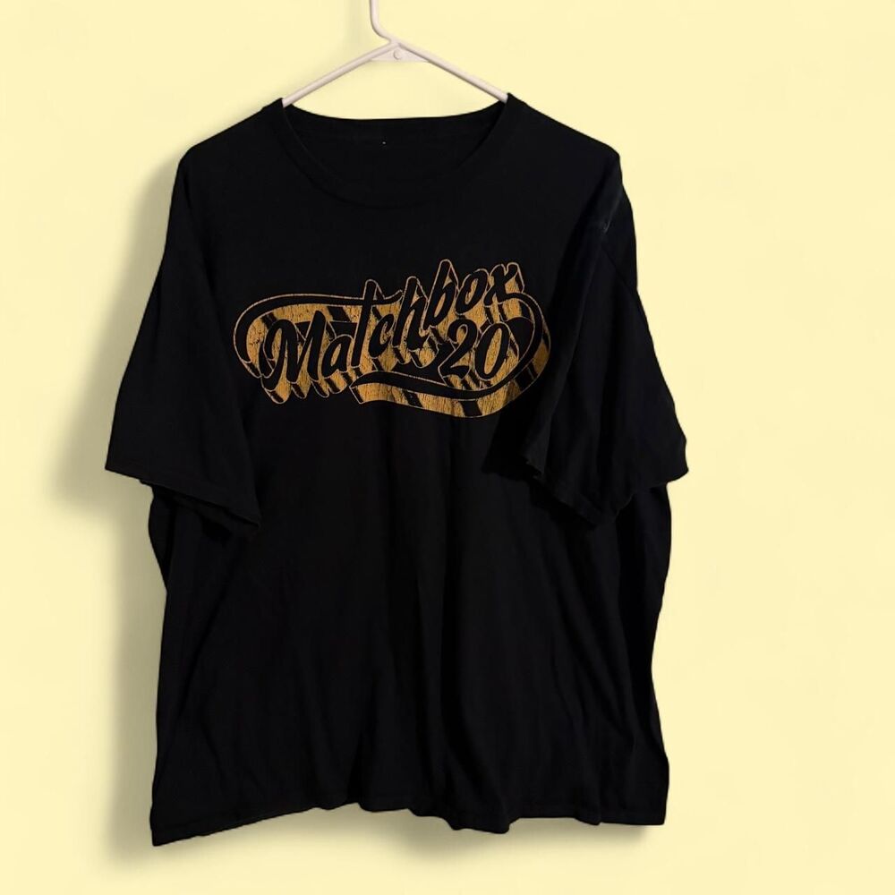 Matchbox 20 t-shirt unisex 2XL black vintage 1997 concert tour graphic tee